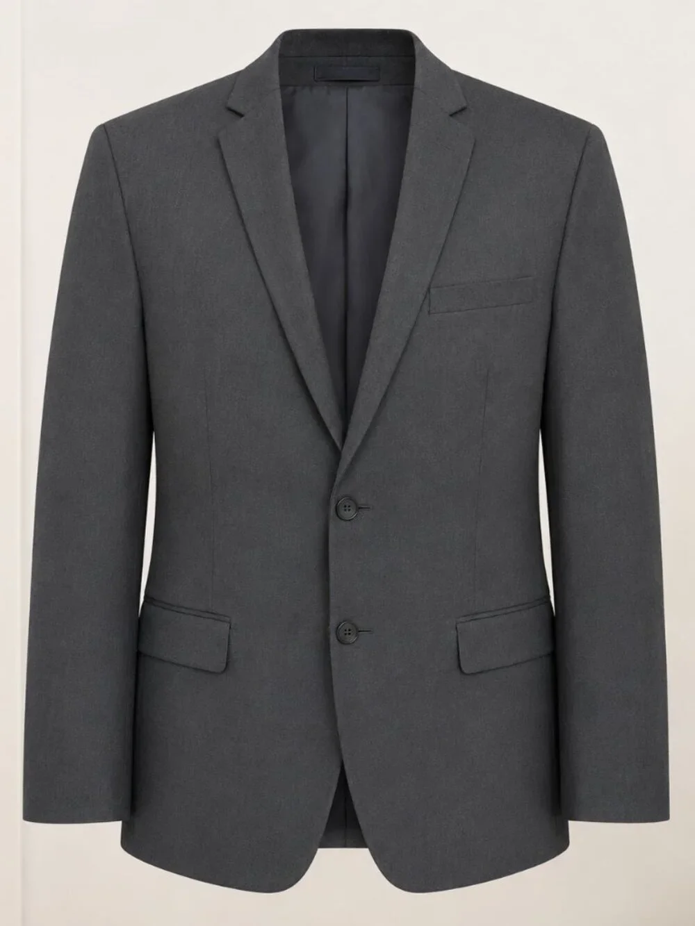 NWT Boys Medium Grey Suit Jacket Blazer Size 20H Youth Formal Dress Coat